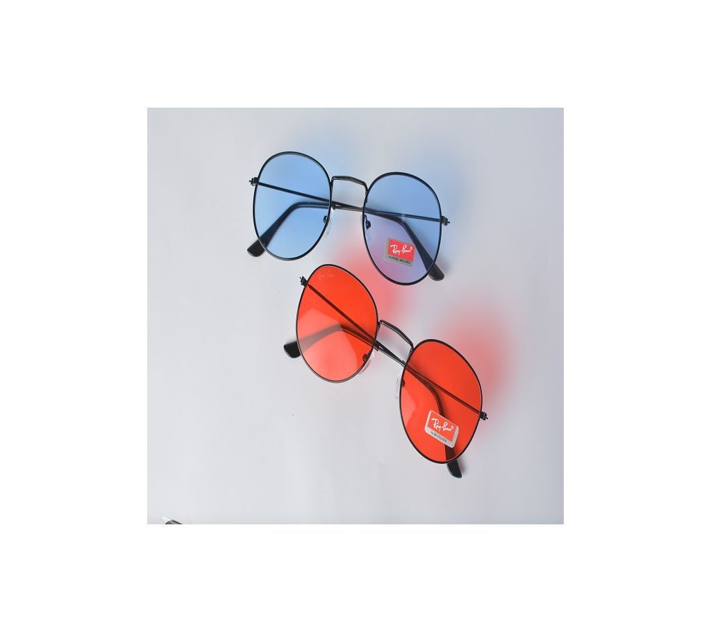2020 New Stylish Men Sunglass - 1 pcs (Red & Blue)