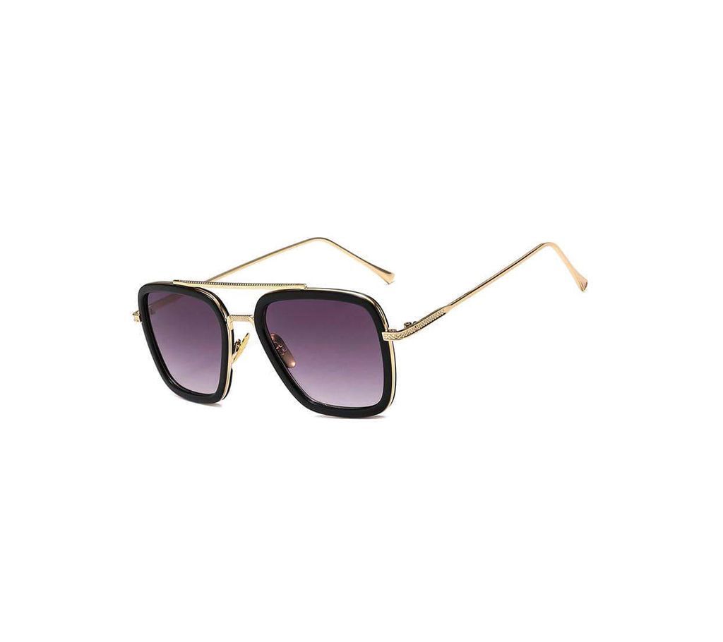 Velvet Tony Stark Iron Man Endgame Cutout Sunglasses For Men