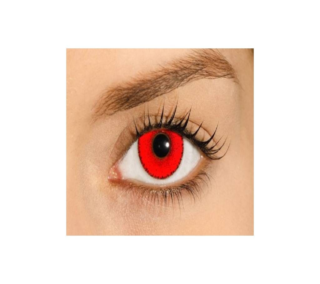 Solflex Color Hype Vermelha - Pack of 2 Contact lenses