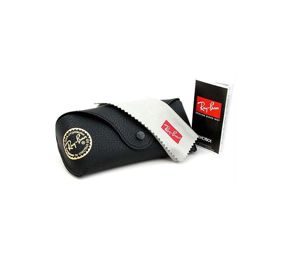 Ray ban brand new leather case with booklet and cleaning cloth-Copy 