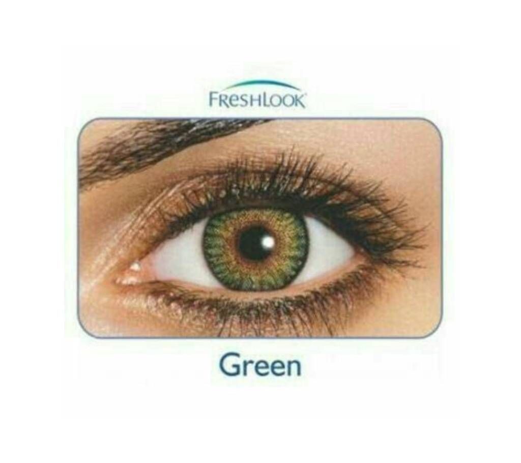 Freshlook  Power Contact lanses Green