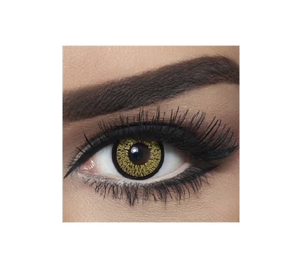 Bella Contact Lenses Highlight Gold