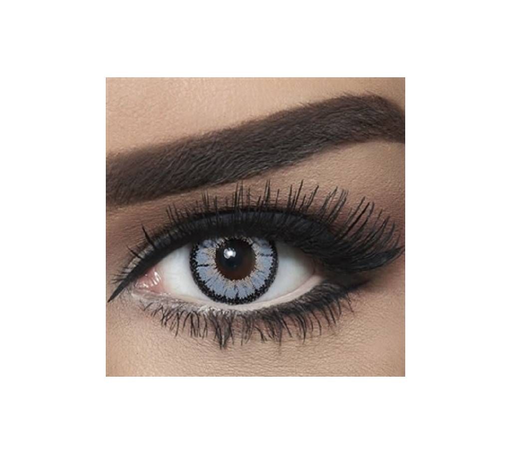 Bella Contact Lenses Highlight Circle Gray