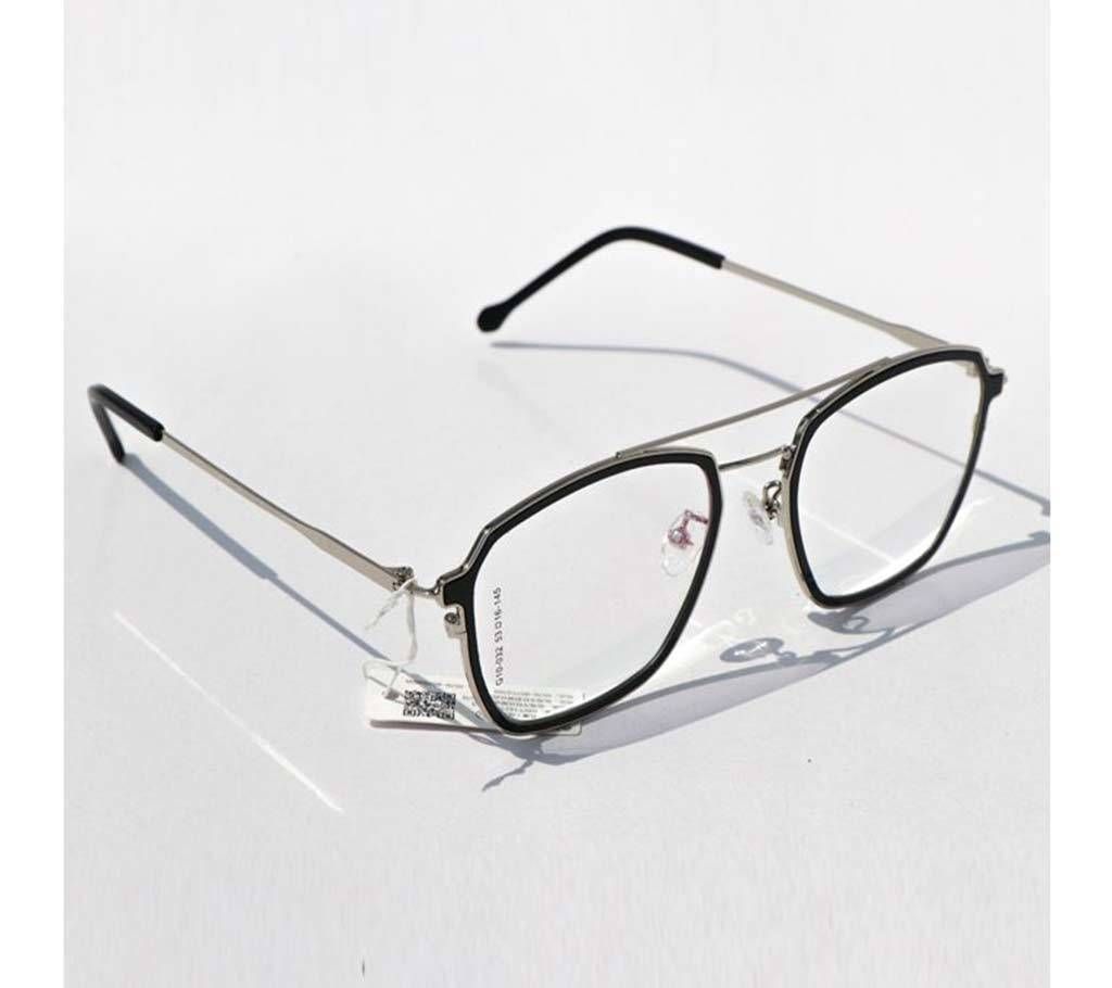 Silver Metal Body Stylish Glasses