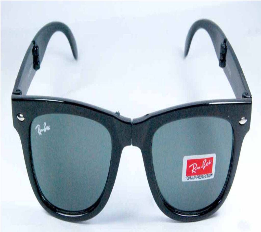 Ran.bei black Folding Sunglass