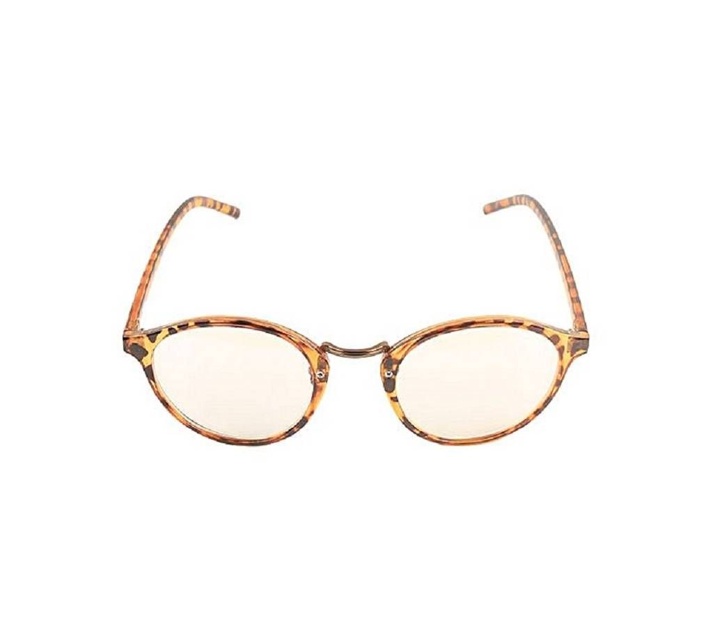 Orange and Yellow Plastic Spectacle for Women