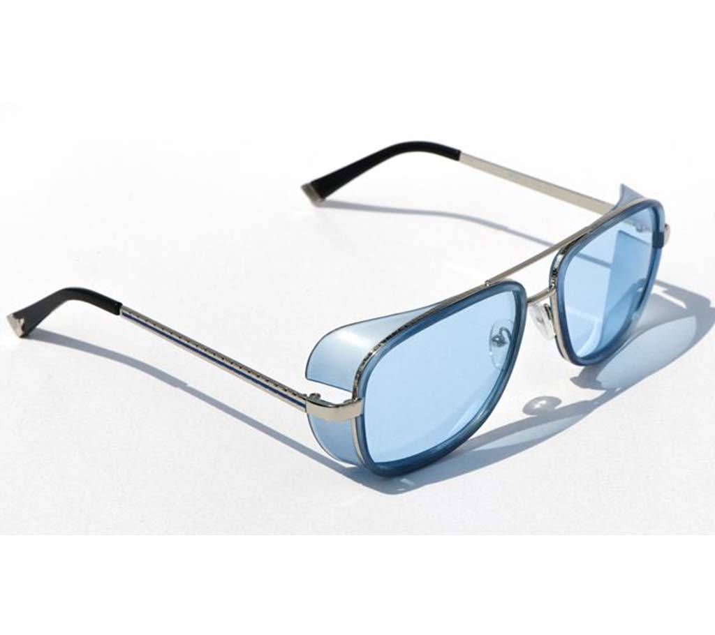 Light Blue Avengers Tony Stark Flight Style Sunglasses For Men