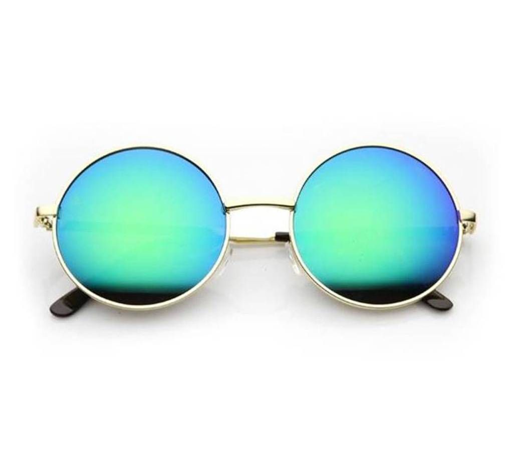 Golden Metal Frame Sunglasses