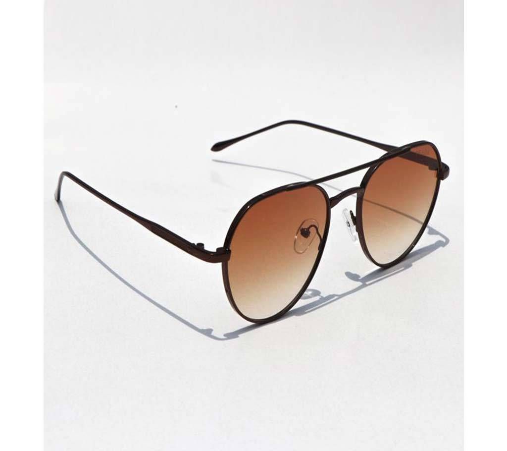 Metal Vintage Brown Sunglasses