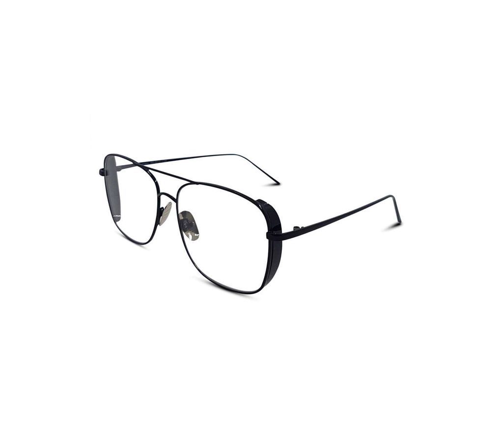 Unisex Aviator Sunglasses Black Frame