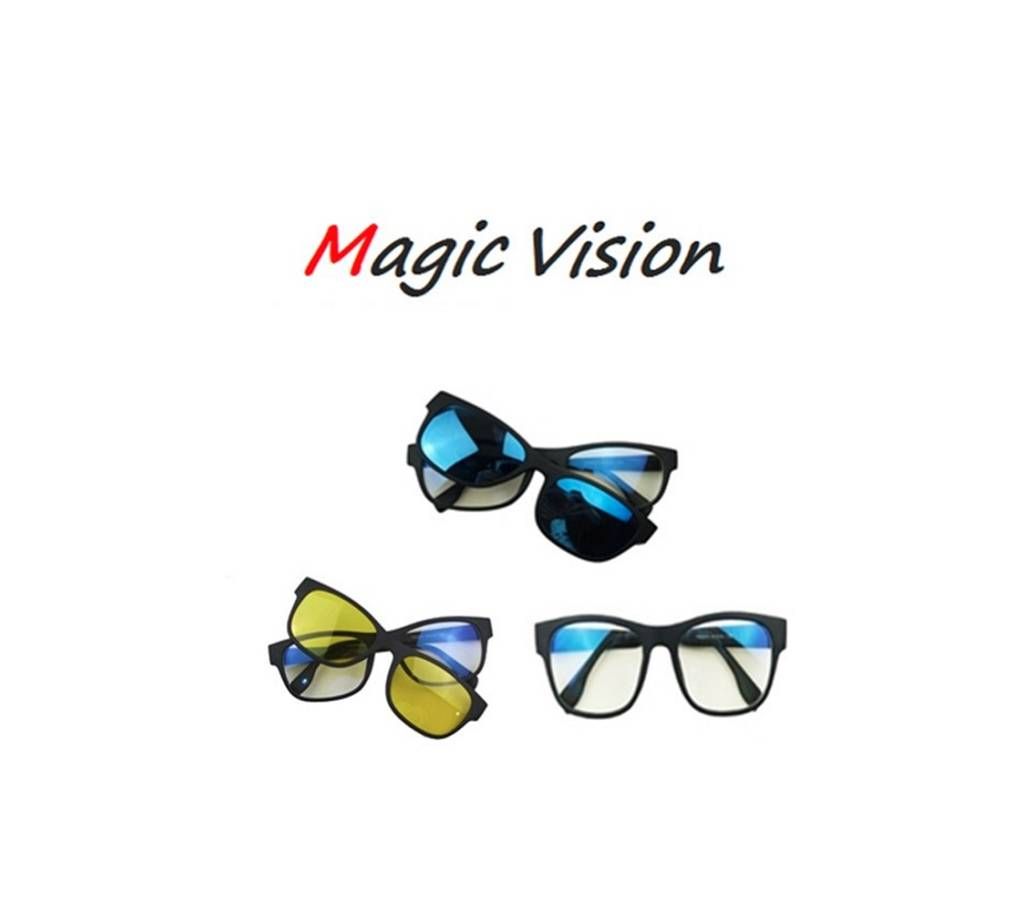 3 in 1 Magic Vision Magnetic Glass