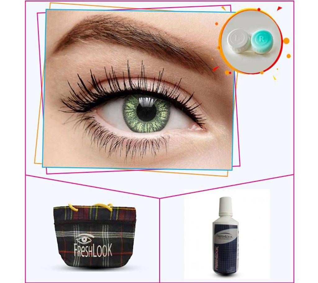 Fresh Look Sterling Gray 3 contact lens