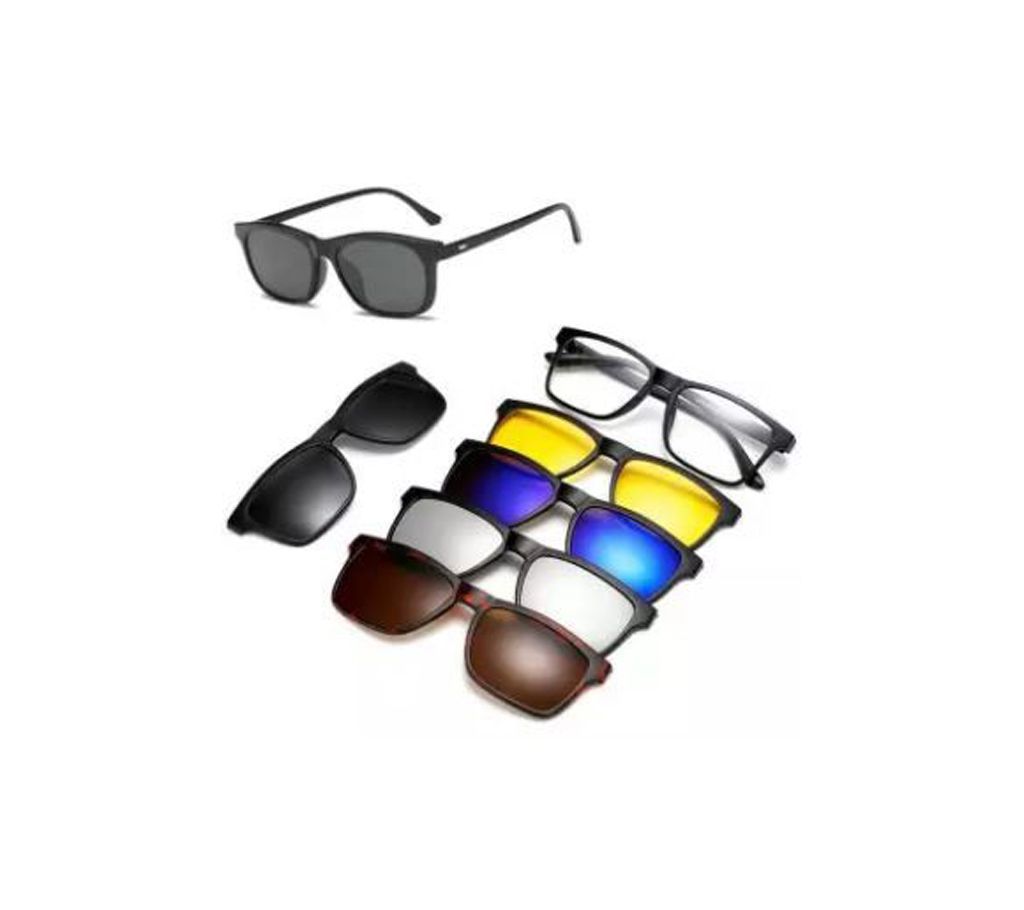 5 IN 1 MAGNETIC LENS SWAPPABLE SUNGLASSES