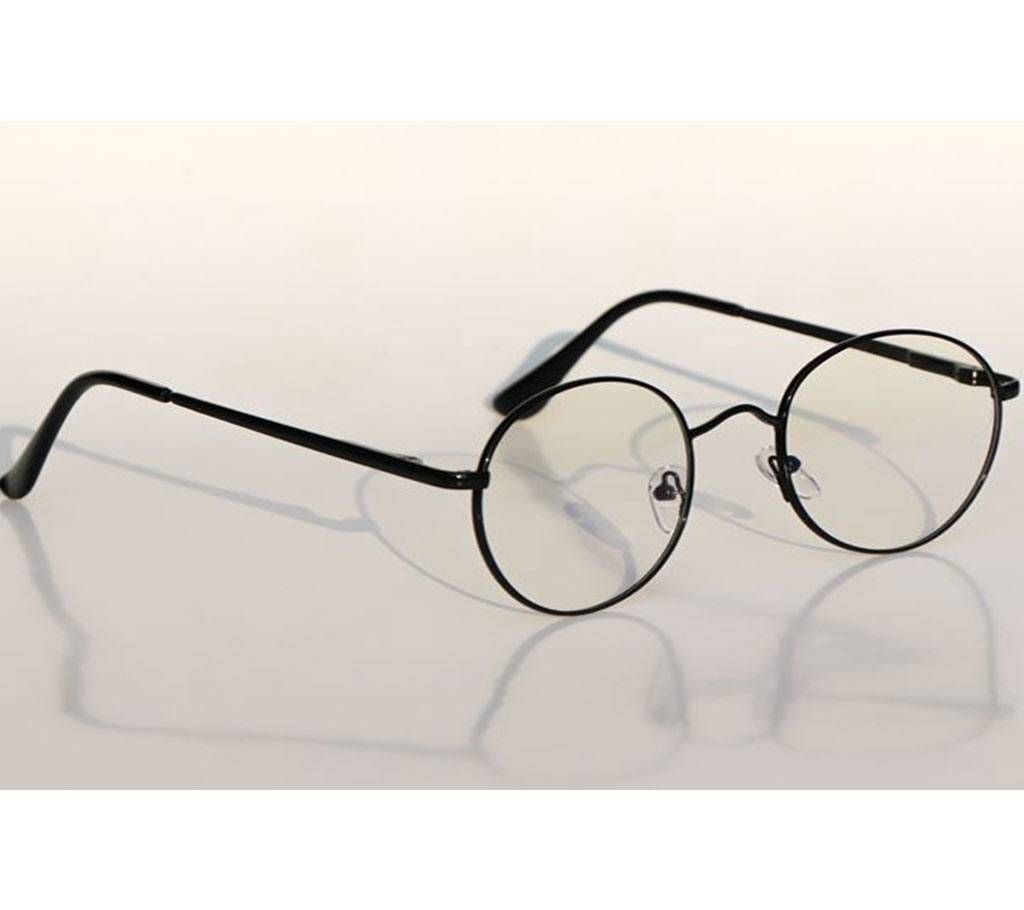 Black Steel Eyewear For Men