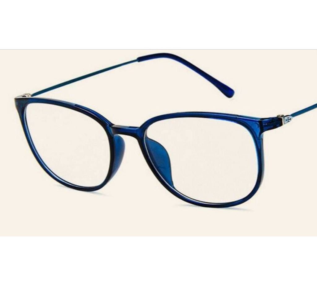 Retro square optical ultra-light personality flat mirror glasses frame.