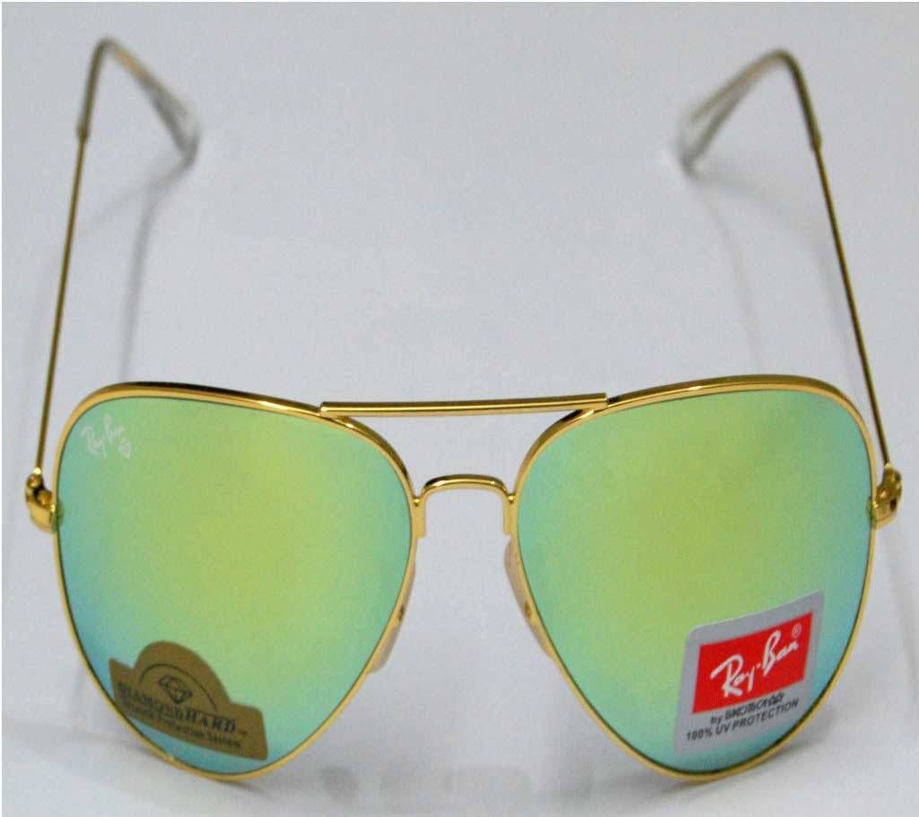 RayBan Golden-GoldGreen Diamond (Copy)