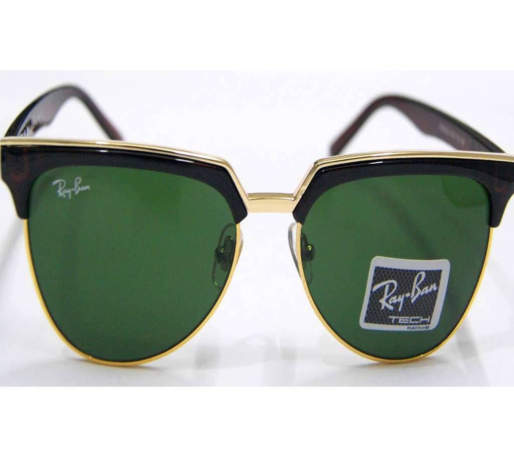Ray.Ban Black-Gold Green Sunglass (Copy) 
