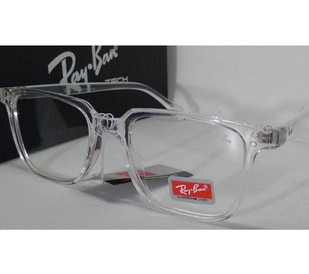Transparent Glass & Frame Sunglasses With Stylish Box Copy 