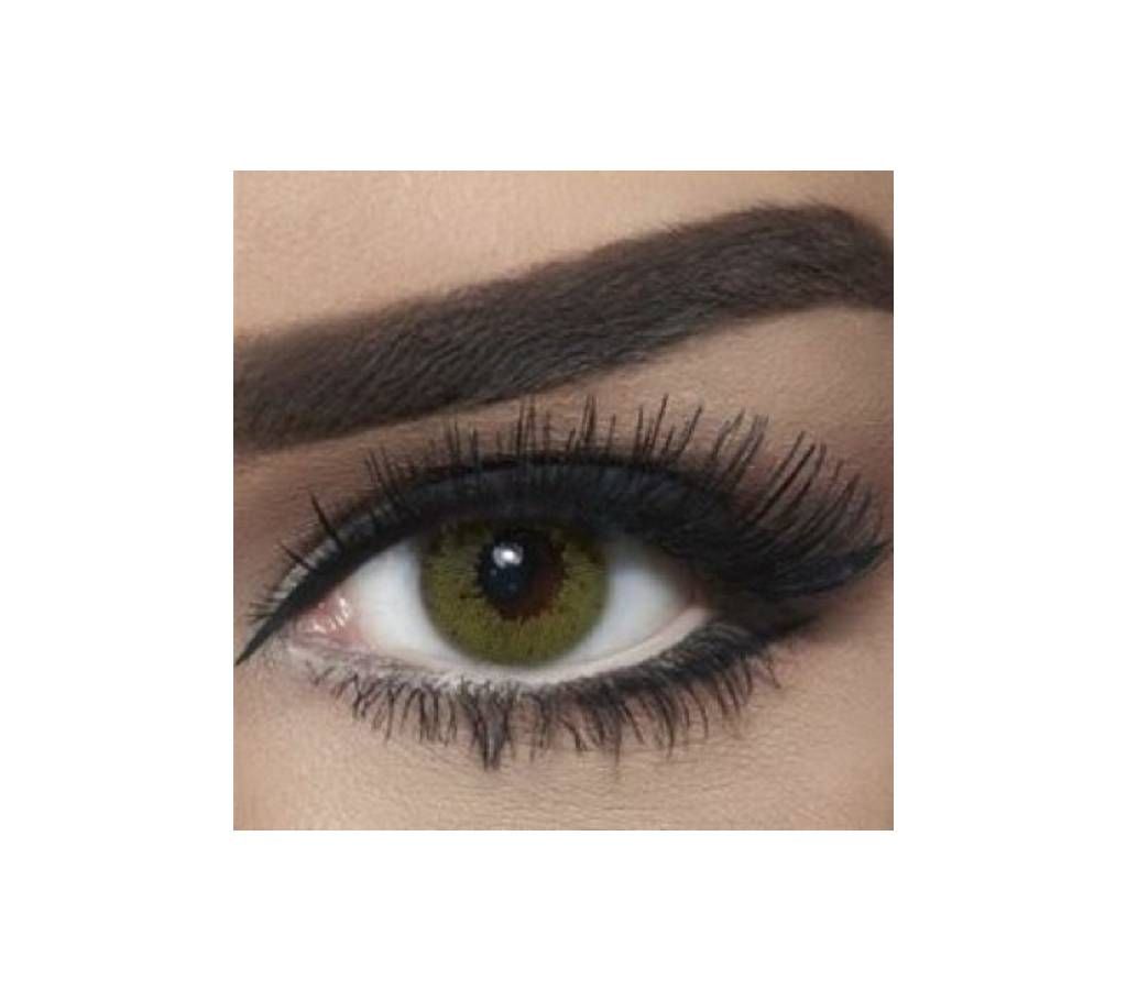Bella Glow - Lime Green - 2 Contact lenses