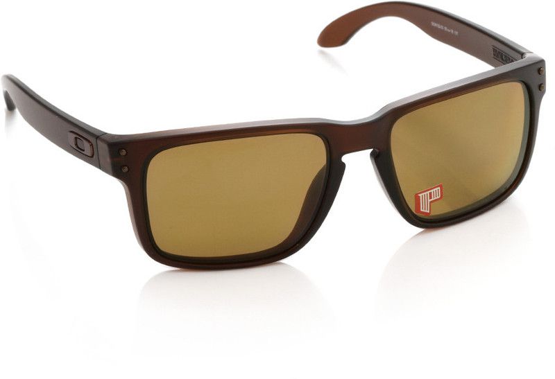 HOLBROOK Wayfarer Sunglass  (For Men, Brown)