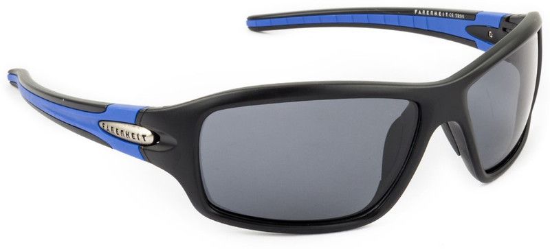 Polarized Sports Sunglasses (Free Size)  (For Men & Women, Grey)