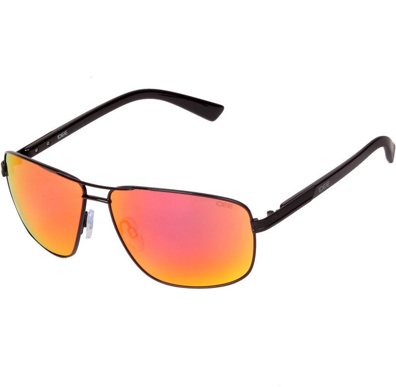 Mirrored Aviator Sunglasses (Free Size)  (For Men, Pink)
