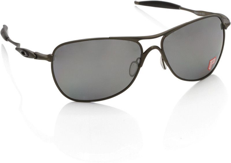 TITANIUM CROSSHAIR Aviator Sunglass  (For Men, Grey)