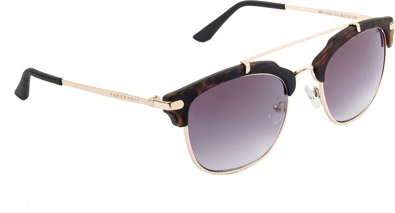 Mirrored Round Sunglasses (58)  (For Men & Women, Golden)