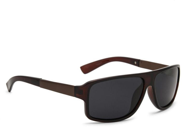 UV Protection Wayfarer Sunglasses (54)  (For Men, Black)