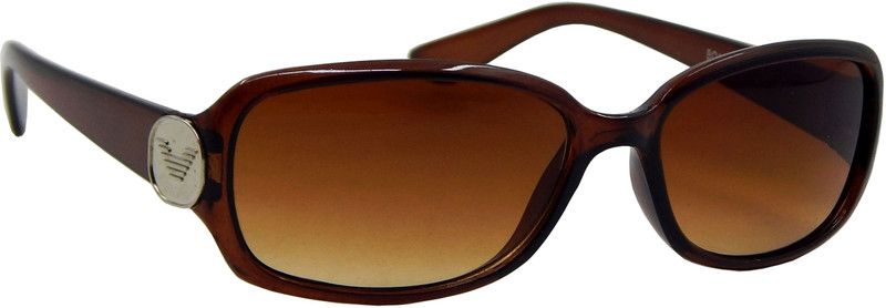 Gradient, UV Protection Butterfly Sunglasses (Free Size)  (For Men & Women, Brown)