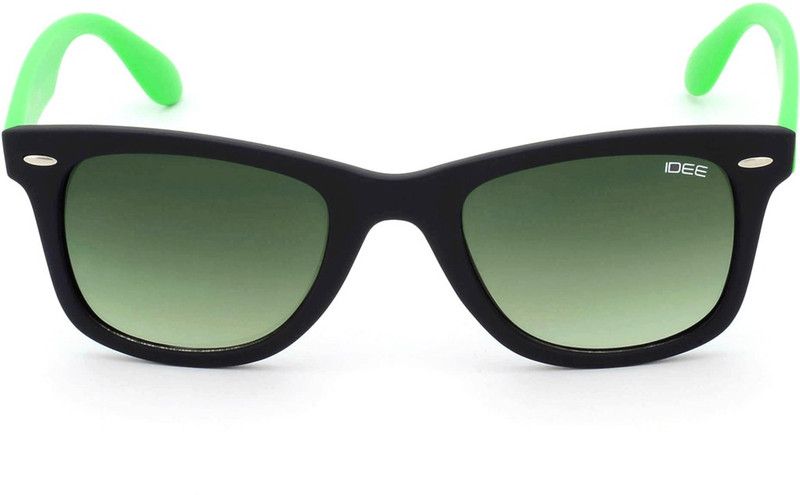Gradient, UV Protection Wayfarer Sunglasses (50)  (For Men & Women, Green)