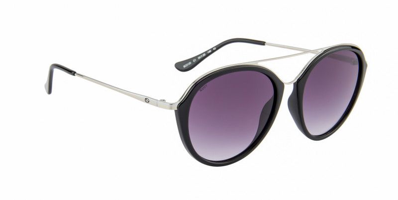 Gradient Aviator Sunglasses (54)  (For Men & Women, Violet)