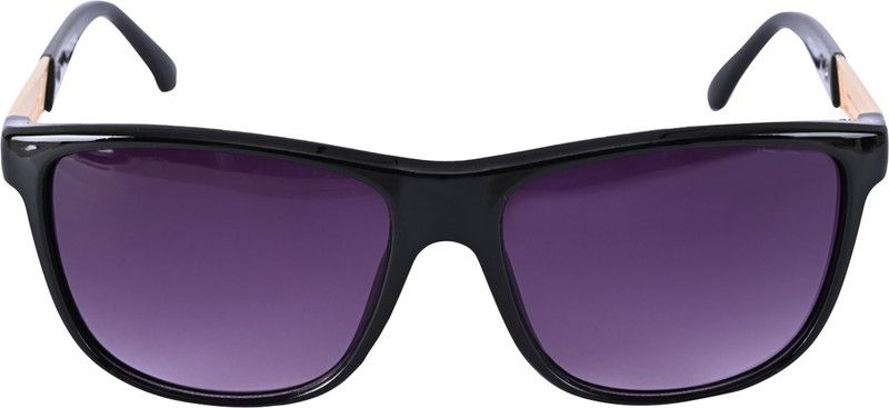 UV Protection, Night Vision, Photochromatic Lens, Riding Glasses Wayfarer, Rectangular, Retro Square, Aviator Sunglasses (Free Size)  (For Men & Women, Violet)