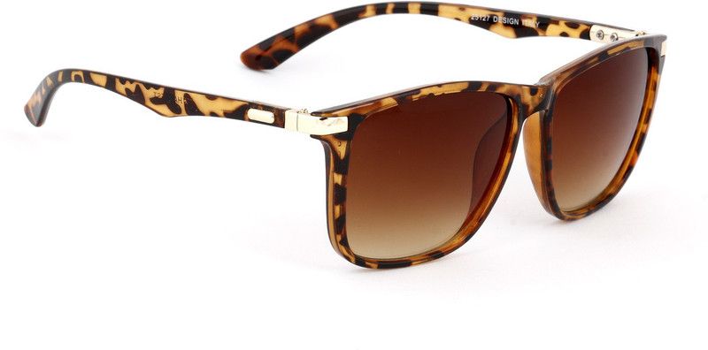 UV Protection Rectangular Sunglasses (58)  (For Men, Brown)