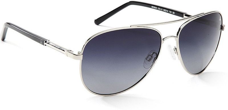 Gradient Aviator Sunglasses (56)  (For Men, Blue)
