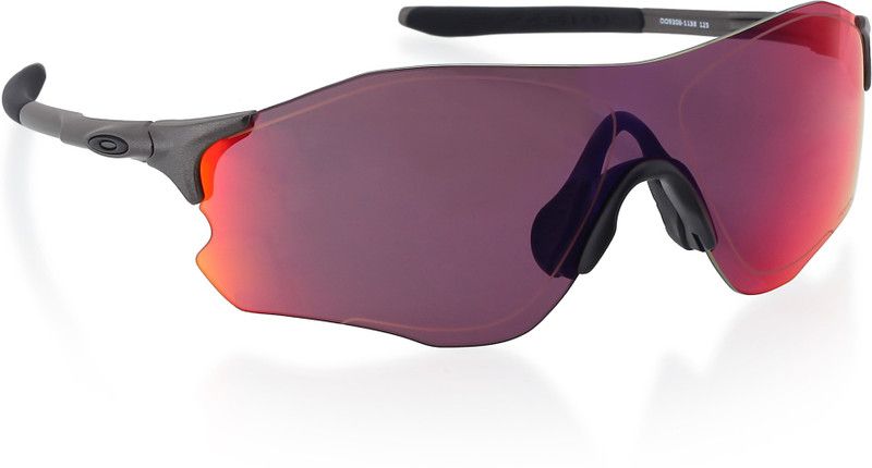 EVZERO PATH Sports, Wrap-around Sunglass  (For Men, Red)