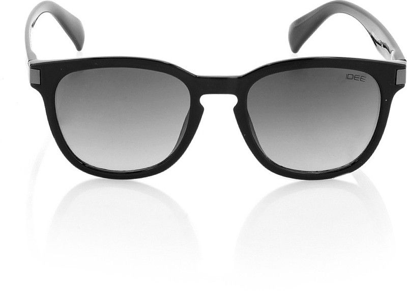 Gradient Rectangular Sunglasses (51)  (For Men & Women, Grey)