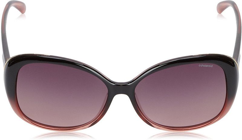 Polarized Oval Sunglasses (Free Size)  (For Women, Pink)