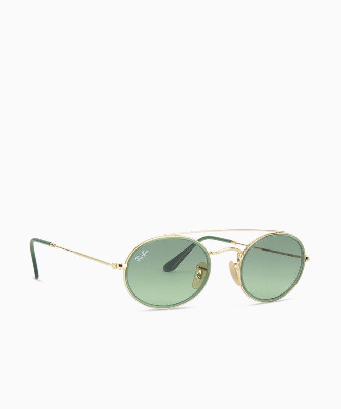 UV Protection Round Sunglasses (52)  (For Men & Women, Green)