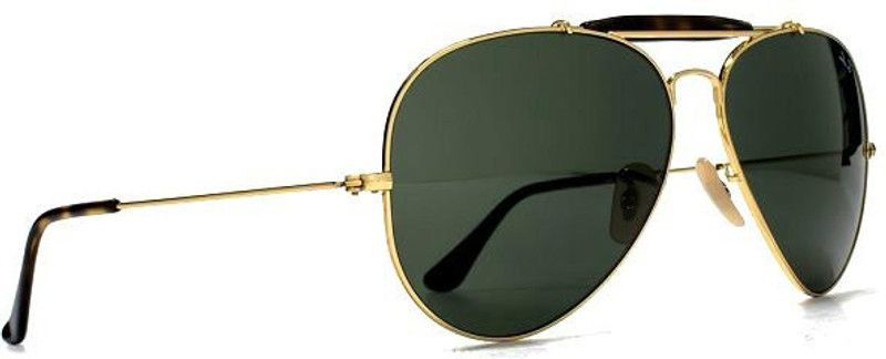 UV Protection Aviator Sunglasses (Free Size)  (For Men, Green)