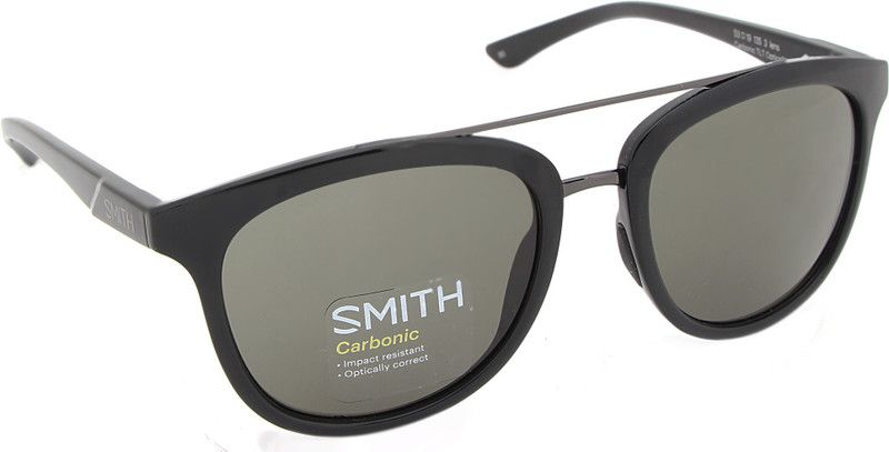 UV Protection Rectangular Sunglasses (53)  (For Men & Women, Green)