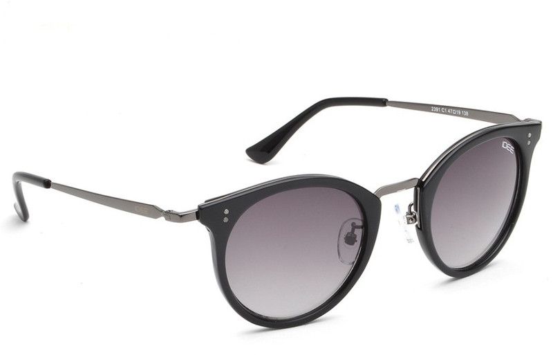Gradient Round Sunglasses (47)  (For Men & Women, Grey)