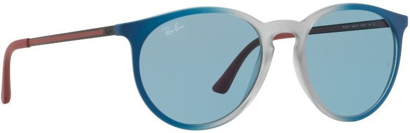 UV Protection Round Sunglasses (53)  (For Men & Women, Blue)