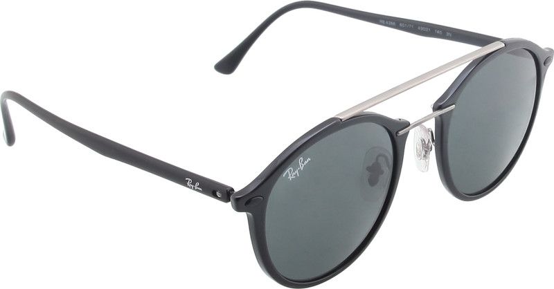 UV Protection Round Sunglasses (49)  (For Men & Women, Green)