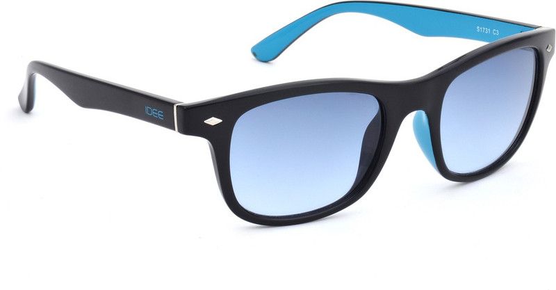 Gradient, UV Protection Wayfarer Sunglasses (Free Size)  (For Men & Women, Blue)
