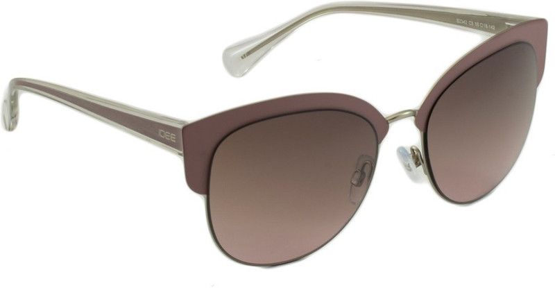 Gradient Clubmaster Sunglasses (55)  (For Women, Multicolor)