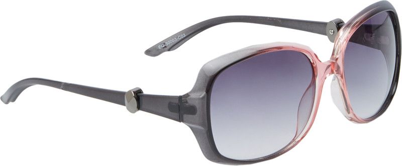 UV Protection, Gradient Retro Square Sunglasses (Free Size)  (For Women, Grey)