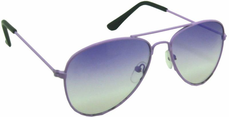 Gradient Aviator Sunglasses (55)  (For Boys, Violet)