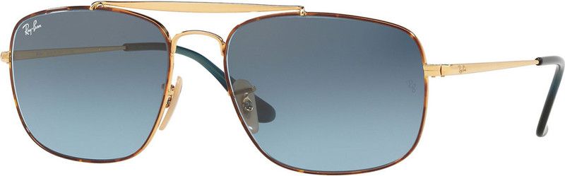 UV Protection, Gradient Rectangular Sunglasses (58)  (For Men & Women, Blue)