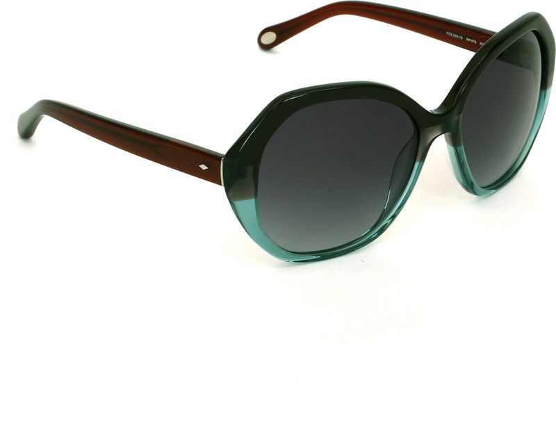Gradient Over-sized Sunglasses (57)  (For Women, Violet)